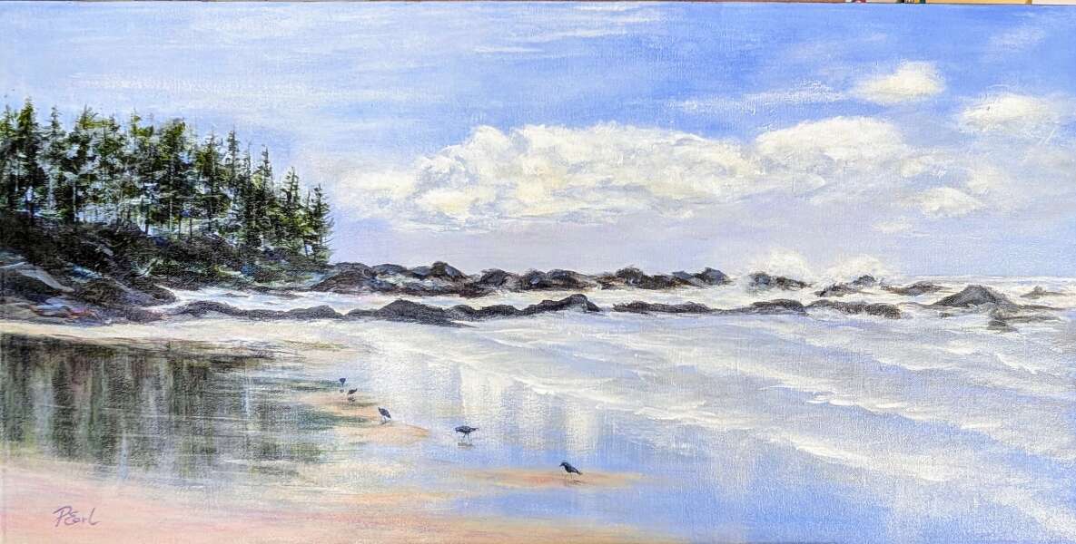 Magic Hour at Low Tide